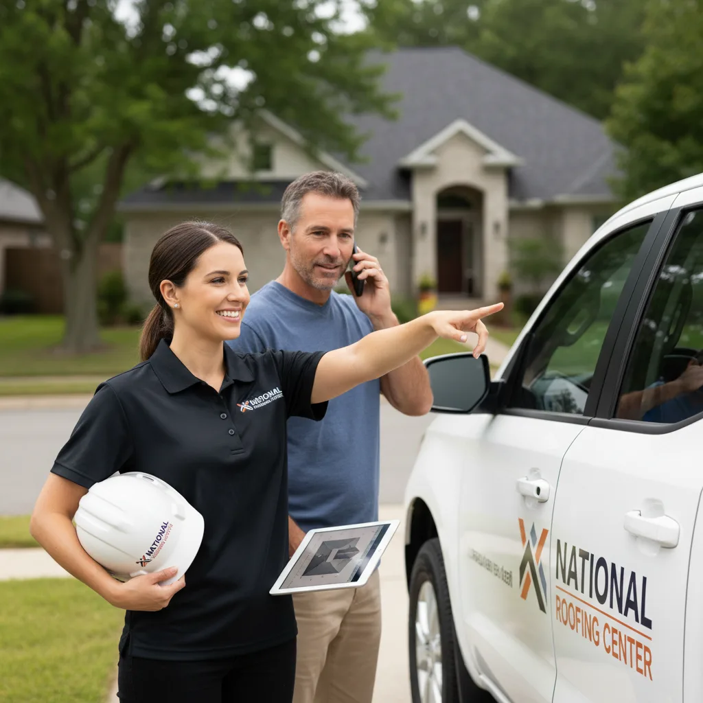 National Roofing Center customer support in Bally